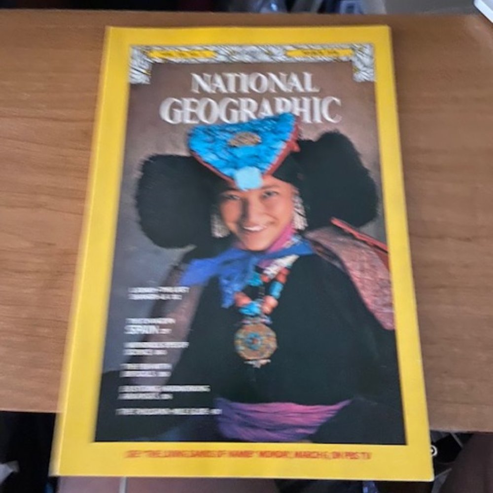 2/$35 National Geographic March 1978 Vintage